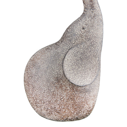 Φιγούρα Elephant "Marula" Πολυρεζίνη Brown PU 9x7.5x17cm - Hippiehome.gr