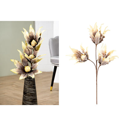 Φυτό ArteLibre Τεχνητό Κρεμ Foam 44x55x93cm - Hippiehome.gr