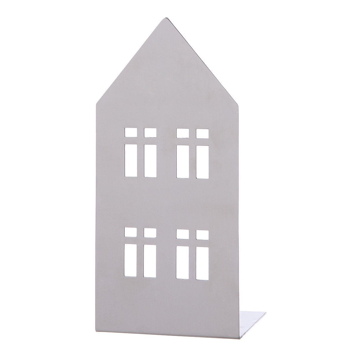 Ρεσώ Θήκη Σπίτι "Casita" Ατσάλι Ασημένιο PU 4 11.5x8x25cm - Hippiehome.gr