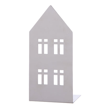 Ρεσώ Θήκη Σπίτι "Casita" Ατσάλι Ασημένιο PU 4 11.5x8x25cm - Hippiehome.gr