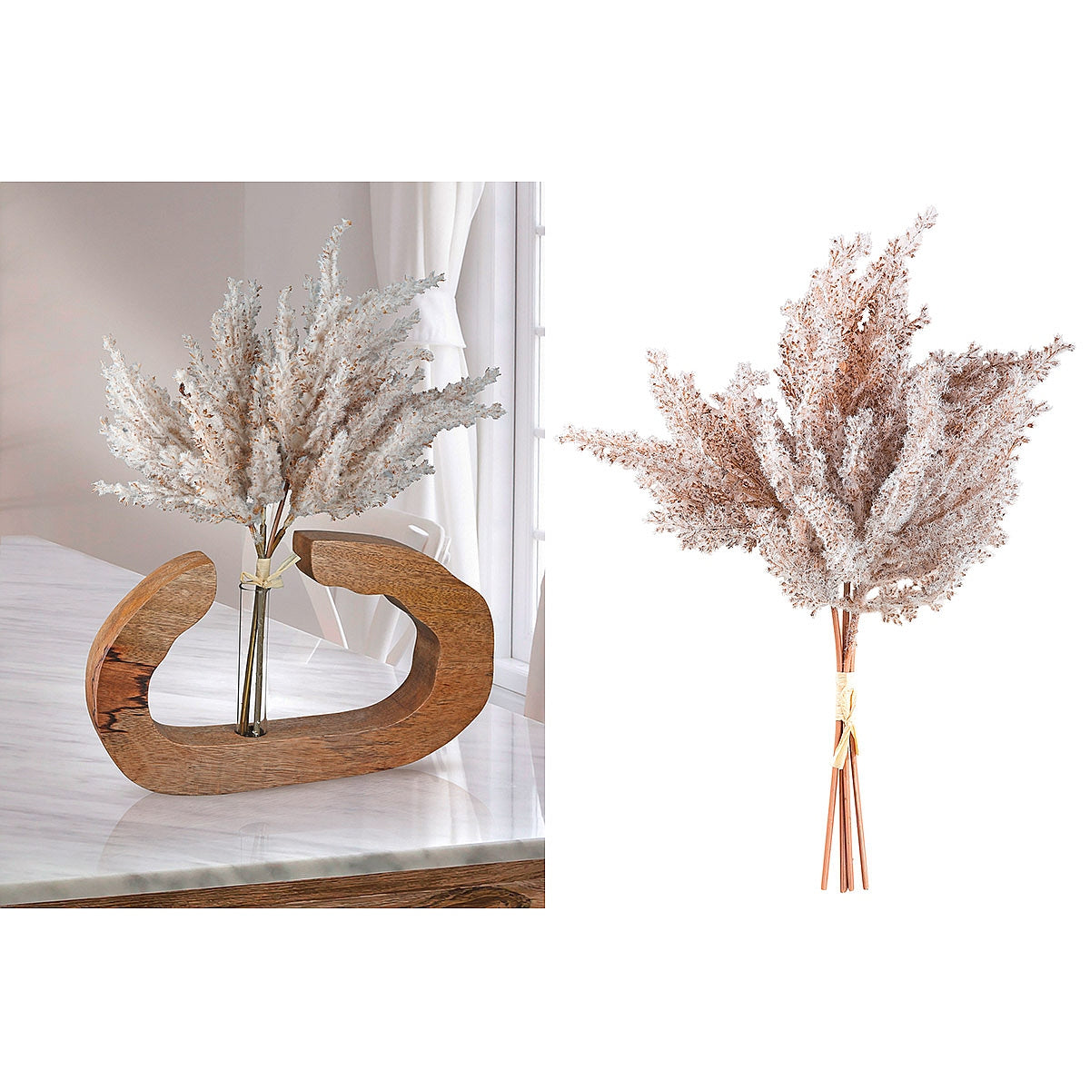 Μπουκέτο Γρασίδι ArteLibre Τεχνητό Καφέ 40cm - Hippiehome.gr