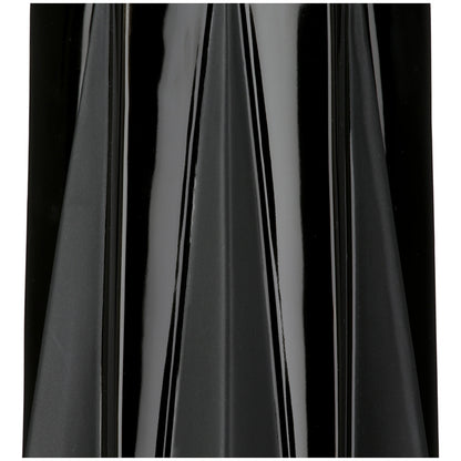 Βάζο Κωνικό Κεραμικό Μαύρο D14X25Cm D14X25Cm - Hippiehome.gr