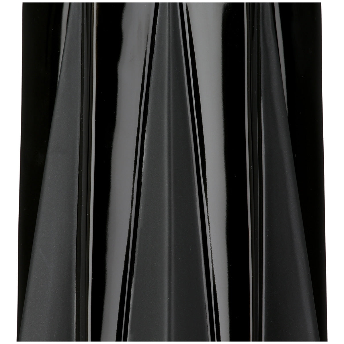 Βάζο Κωνικό Κεραμικό Μαύρο D14X25Cm D14X25Cm - Hippiehome.gr