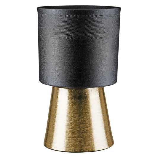 Ζαρντινιέρα Κυλινδρικό Αλουμίνιο Μαύρο D18X29Cm D18X29Cm - Hippiehome.gr