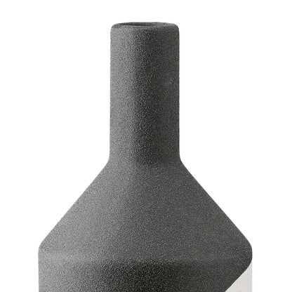 Βάζο Λαιμού Κεραμικό Μαύρο D10X21Cm D10X21Cm - Hippiehome.gr