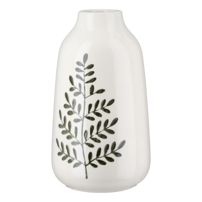 Βάζο Κεραμικό Μπεζ D13X23Cm D13X23Cm - Hippiehome.gr