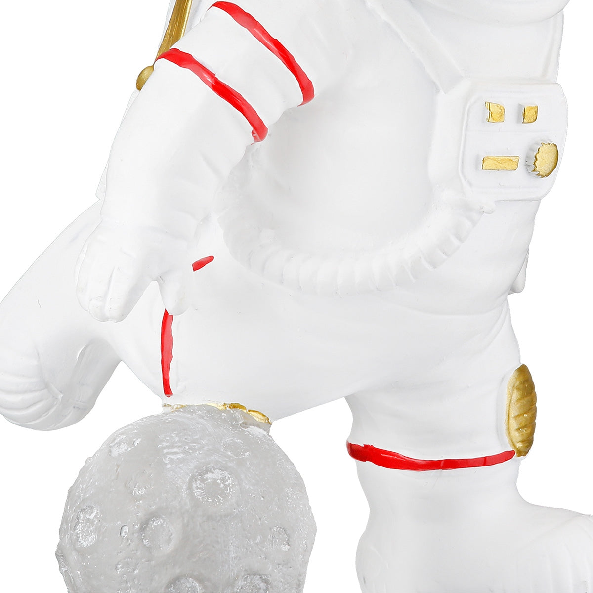 Figure Astronaut Synthetic Resin Grey White 2 Assorted 10X14X18Cm 10X14X18Cm - Hippiehome.gr