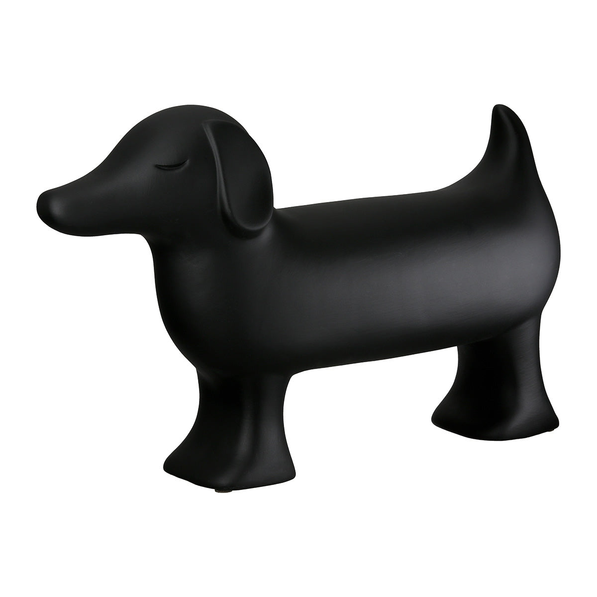 Figure Dog Ceramic Black White 2 Assorted 35X11X23Cm 35X11X23Cm - Hippiehome.gr