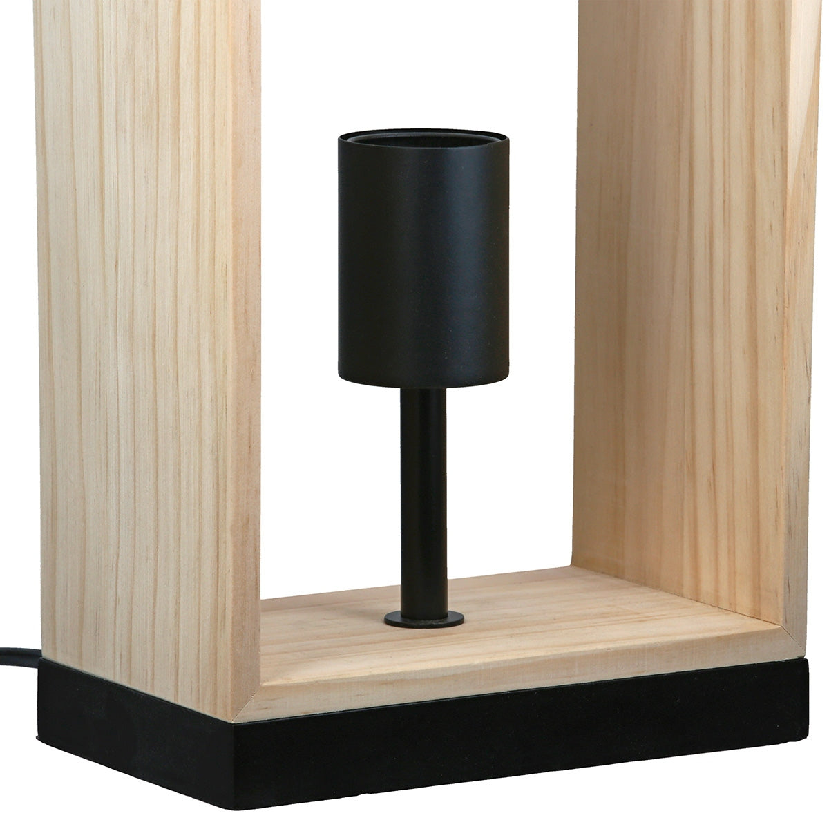 Επιτραπέζιο φωτιστικό Ξύλο Φυσικά Χρώματα 17X10X36Cm 17X10X36Cm - Hippiehome.gr