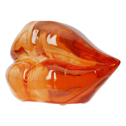 Διακοσμητικό Αντικείμενο Στόμα Ακρυλικό Πορτοκαλί Ροζ 2 Ποικιλία 17X7X10Cm 17X7X10Cm - Hippiehome.gr