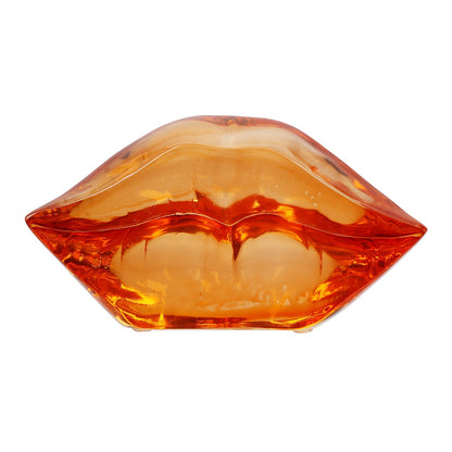 Διακοσμητικό Αντικείμενο Στόμα Ακρυλικό Πορτοκαλί Ροζ 2 Ποικιλία 17X7X10Cm 17X7X10Cm - Hippiehome.gr