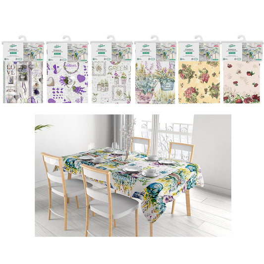 Τραπεζομάντηλο Ανθεκτικό Στους Λεκέδες Polyester 140x240cm Σε 6 Σχέδια - Hippiehome.gr