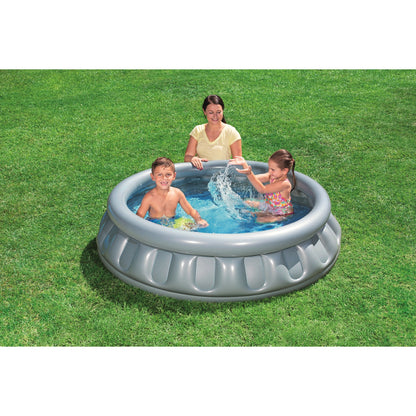 Φουσκωτή Πισίνα Ασημί 152x43cm BESTWAY - Hippiehome.gr