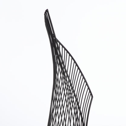 Διακοσμητικό Αντικείμενο Μεταλλικό Μαύρο 14X13X57Cm 14X13X57Cm - Hippiehome.gr