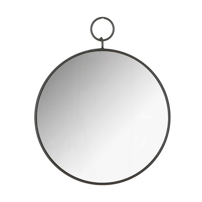 Καθρέφτης Καθρέφτης Γυαλικά Μαύρο 40X2X48Cm 40X2X48Cm - Hippiehome.gr