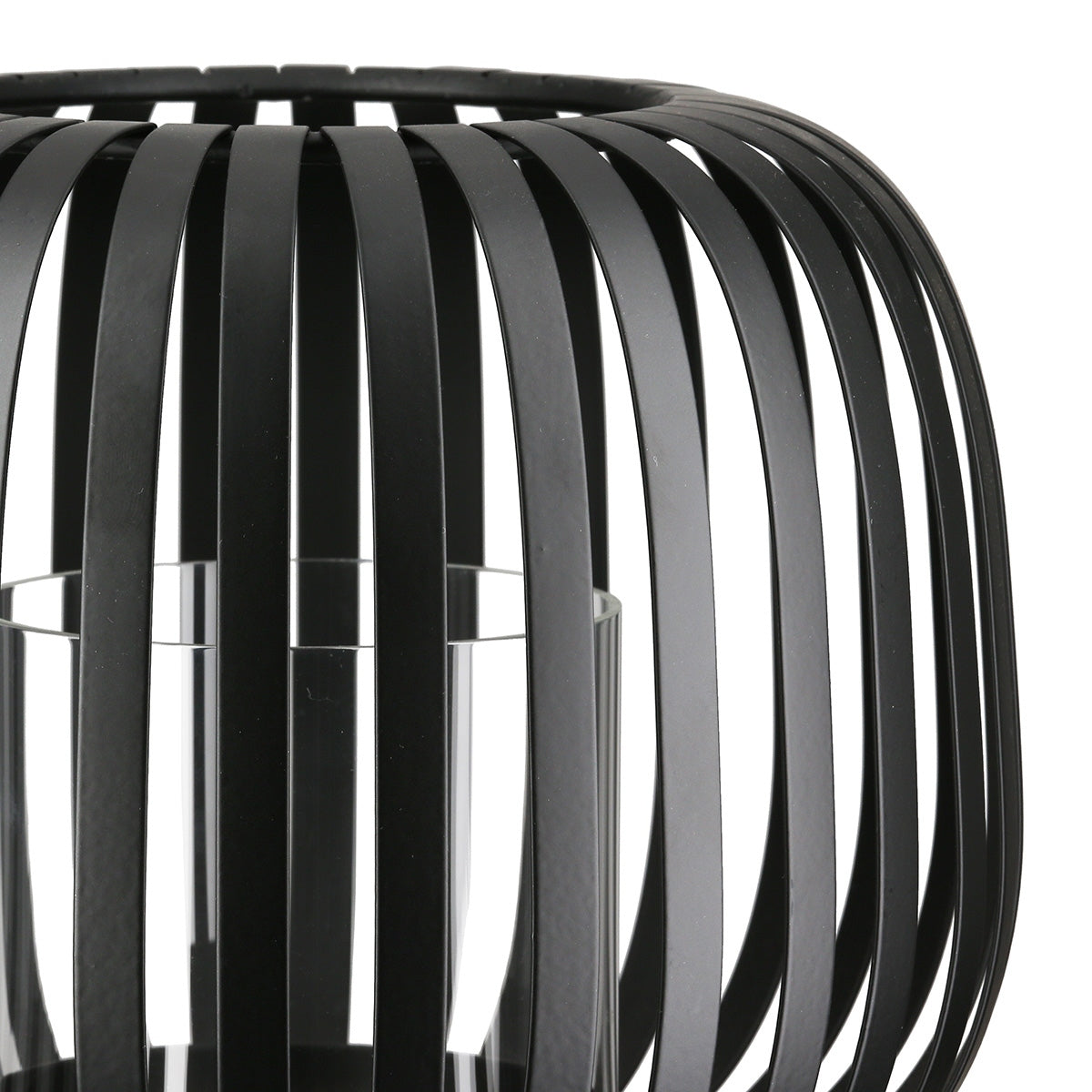 Φανάρι Μεταλλικό Μαύρο D16X13Cm D16X13Cm - Hippiehome.gr