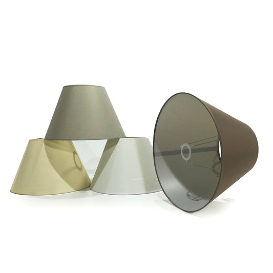 Καπέλο Φωτιστικού Μεγάλο Για Λάμπα E27 Φ40/19x27cm Σε 4 Χρώματα - Hippiehome.gr