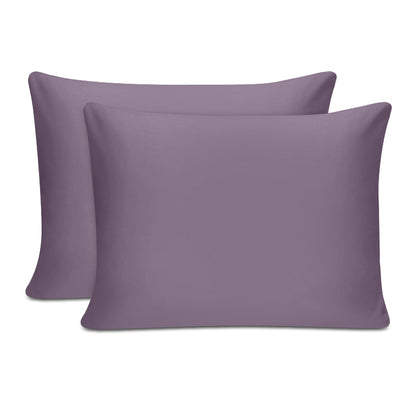 Μαξιλαροθήκες ύπνου Tonne Cotton Box Σετ 2 τμχ χρώμα dusty rose 50x80εκ. - Hippiehome.gr