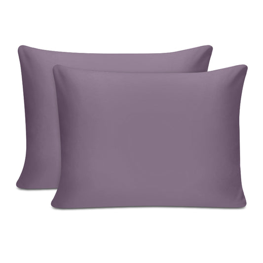 Μαξιλαροθήκες ύπνου Tonne Cotton Box Σετ 2 τμχ χρώμα dusty rose 50x80εκ. - Hippiehome.gr