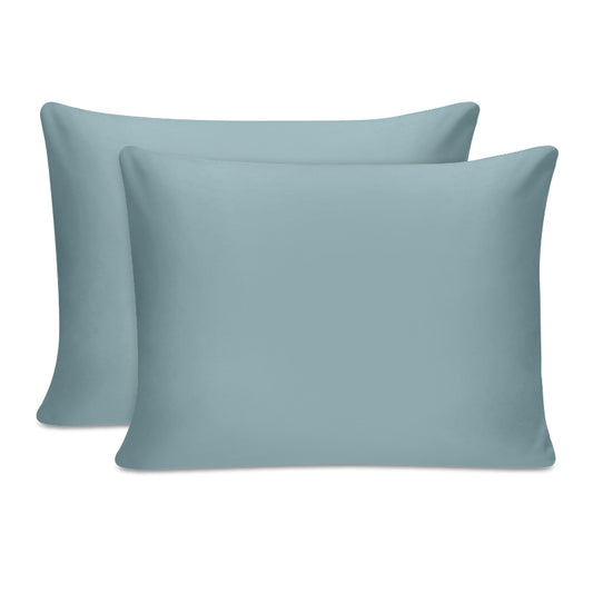 Μαξιλαροθήκες ύπνου Tonne Cotton Box Σετ 2 τμχ χρώμα μέντα 50x80εκ. - Hippiehome.gr