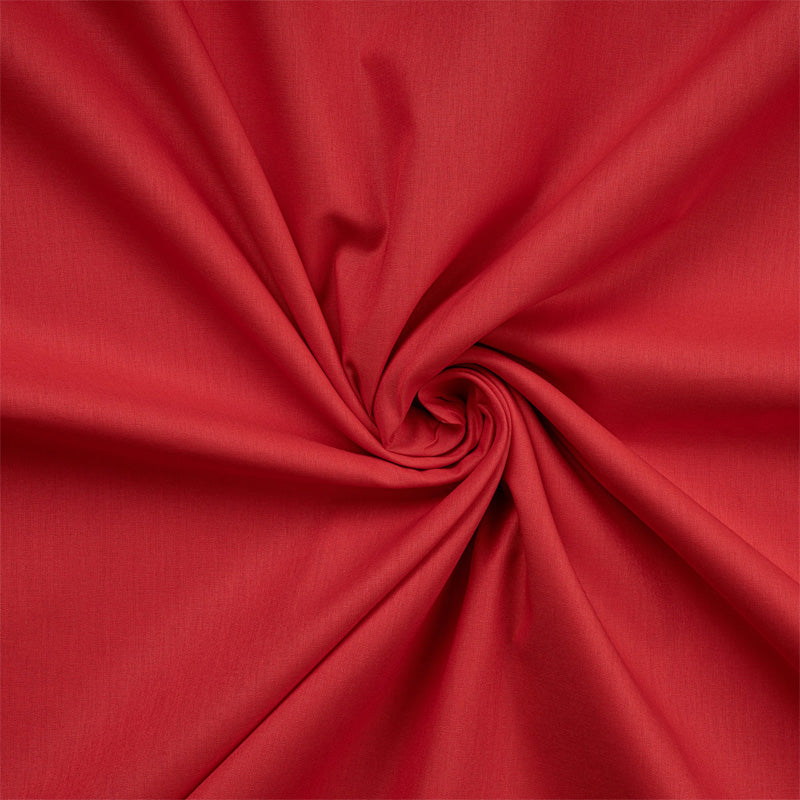 Σεντόνι Tonne Cotton Box Διπλό (240x260) χρώμα κόκκινο - Hippiehome.gr