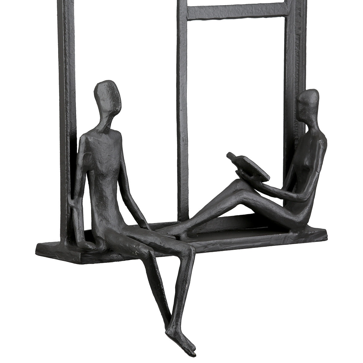 Ανάγλυφο τοίχου Ορθογώνιο Μεταλλικό Σκούρο Καφέ 17X9X25Cm 17X9X25Cm - Hippiehome.gr