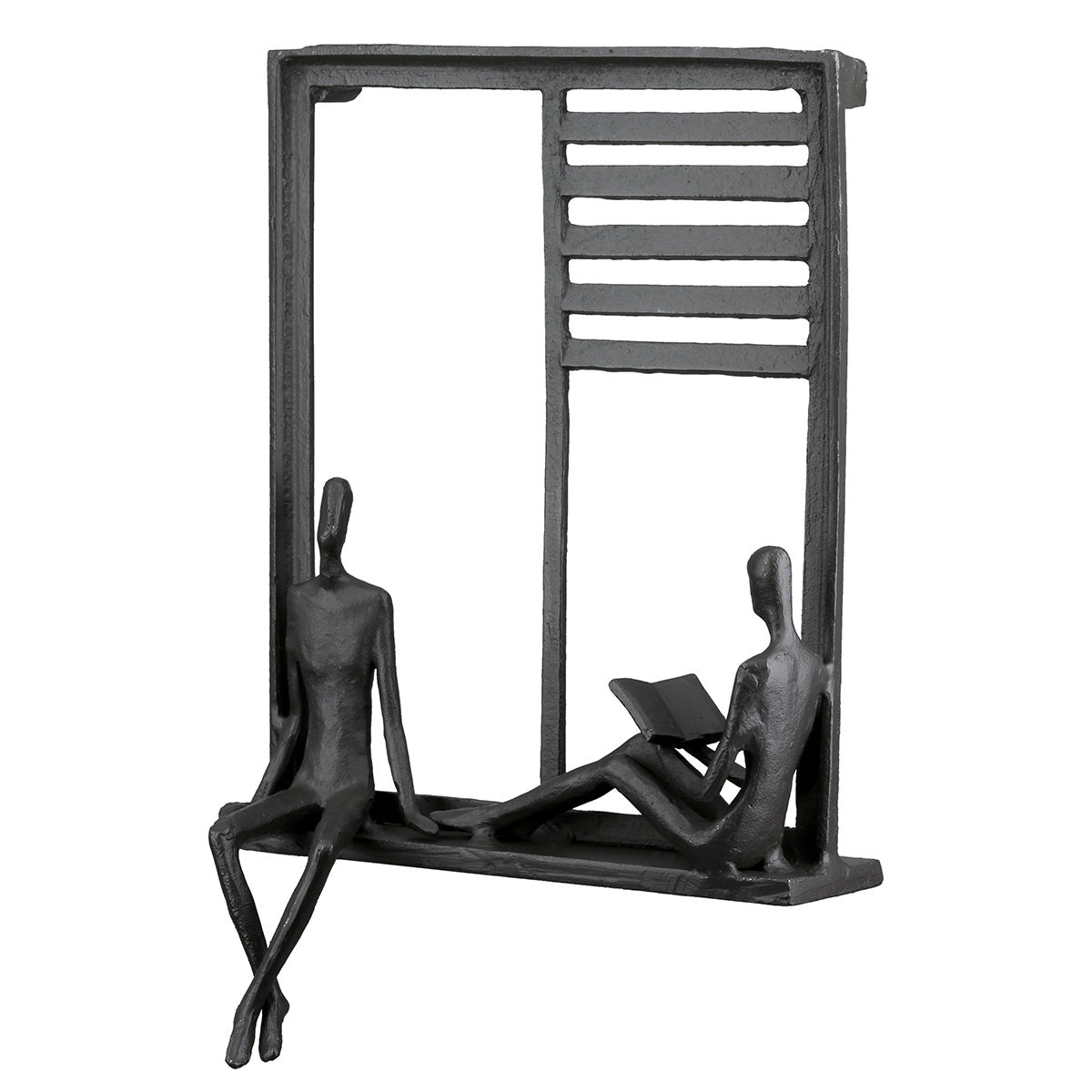 Ανάγλυφο τοίχου Ορθογώνιο Μεταλλικό Σκούρο Καφέ 17X9X25Cm 17X9X25Cm - Hippiehome.gr