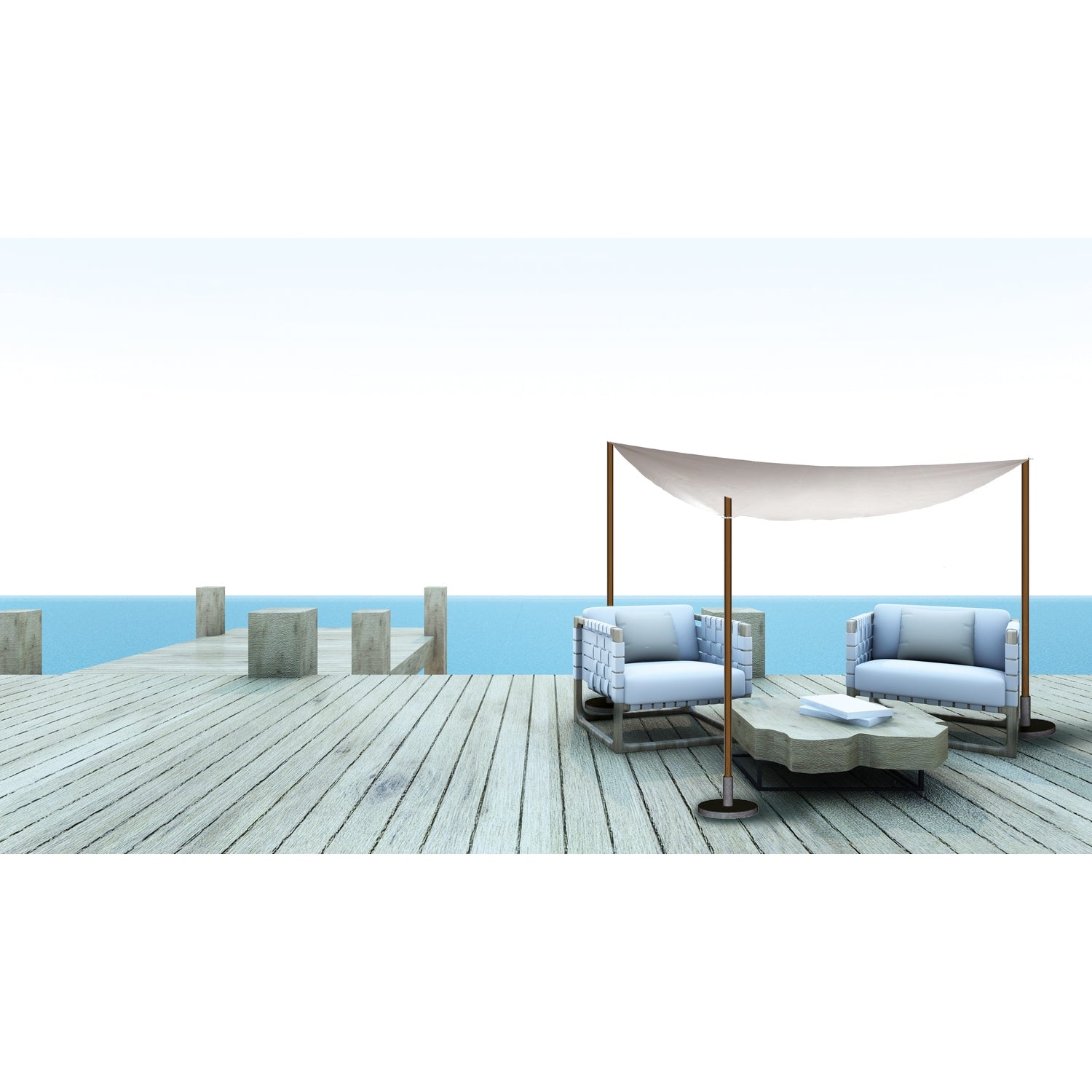 Σκίαστρο Μπεζ/Γκρι/Καφέ 3.6x3.6x3.6m Σε 3 Χρώματα LIFETIME GARDEN - Hippiehome.gr