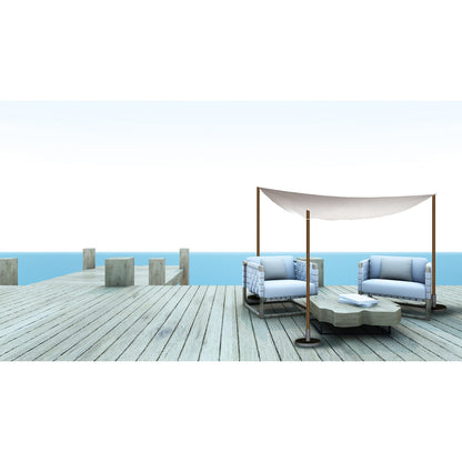 Σκίαστρο Μπεζ/Γκρι/Καφέ 3.6x3.6x3.6m Σε 3 Χρώματα LIFETIME GARDEN - Hippiehome.gr