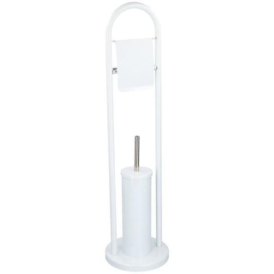 Βούρτσα Τουαλέτας με Βάση Λευκό ALPINA 20x75cm - Hippiehome.gr