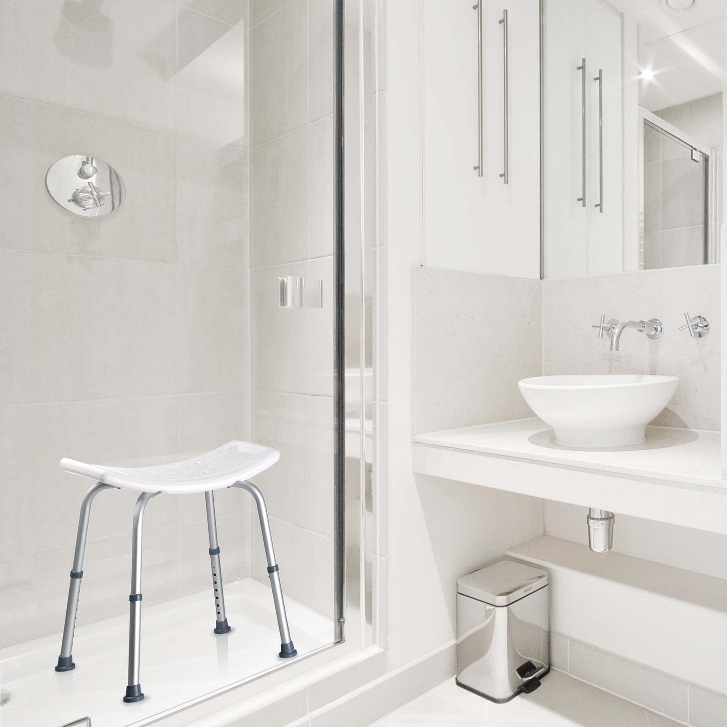 Καρέκλα Ντους 51x45x56cm VivaMore - Hippiehome.gr