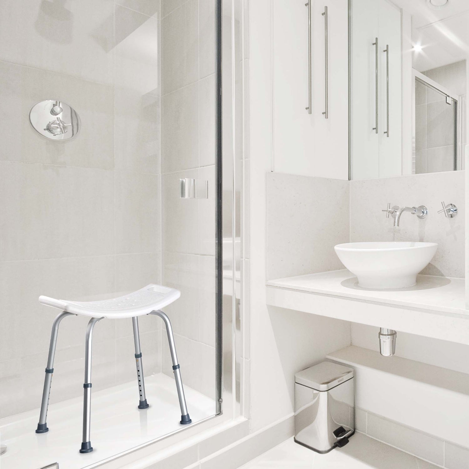 Καρέκλα Ντους 51x45x56cm VivaMore - Hippiehome.gr