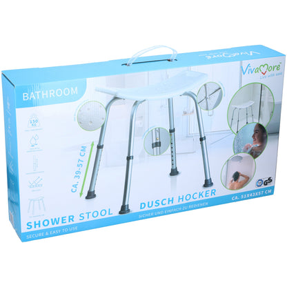 Καρέκλα Ντους 51x45x56cm VivaMore - Hippiehome.gr