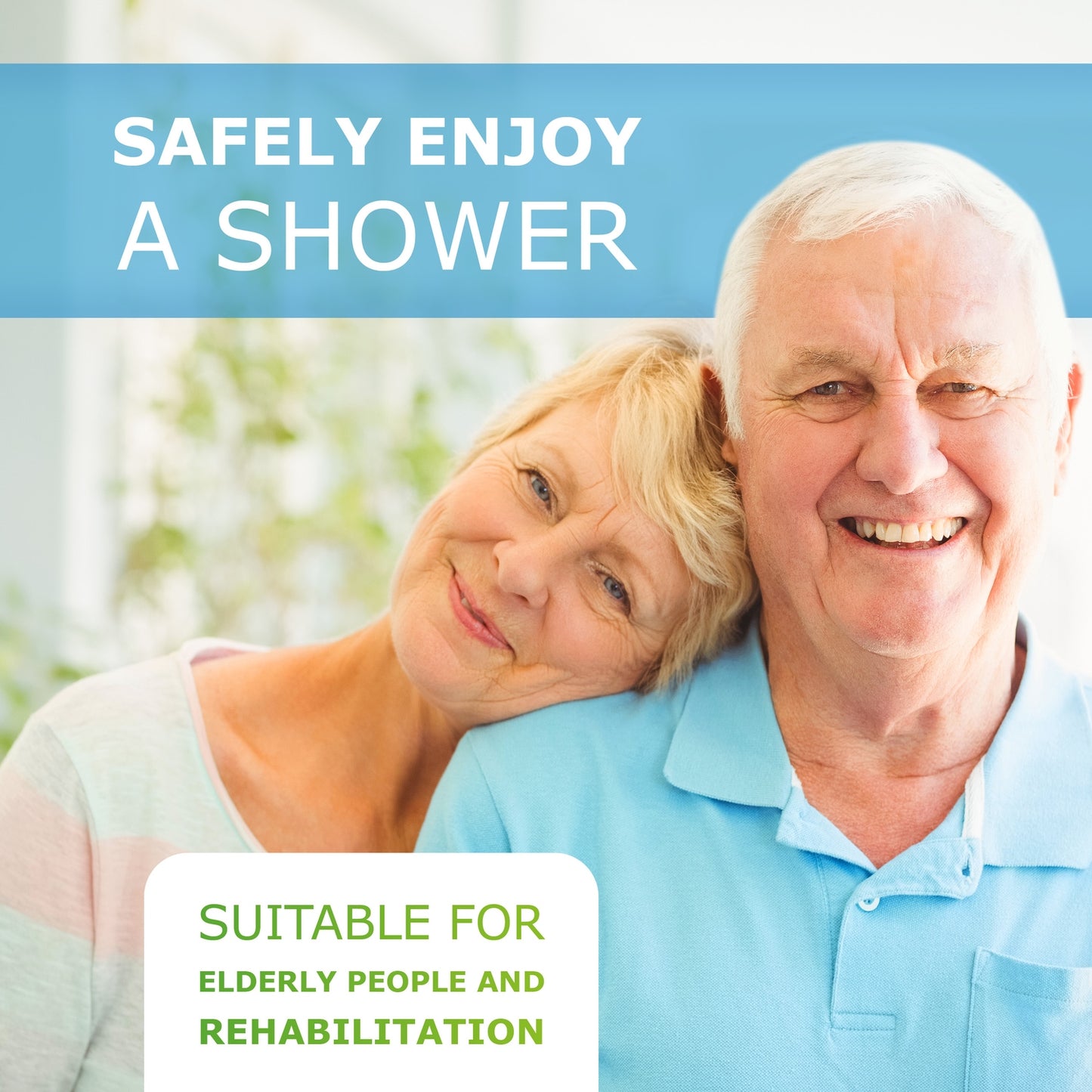 Καρέκλα Ντους 51x45x56cm VivaMore - Hippiehome.gr