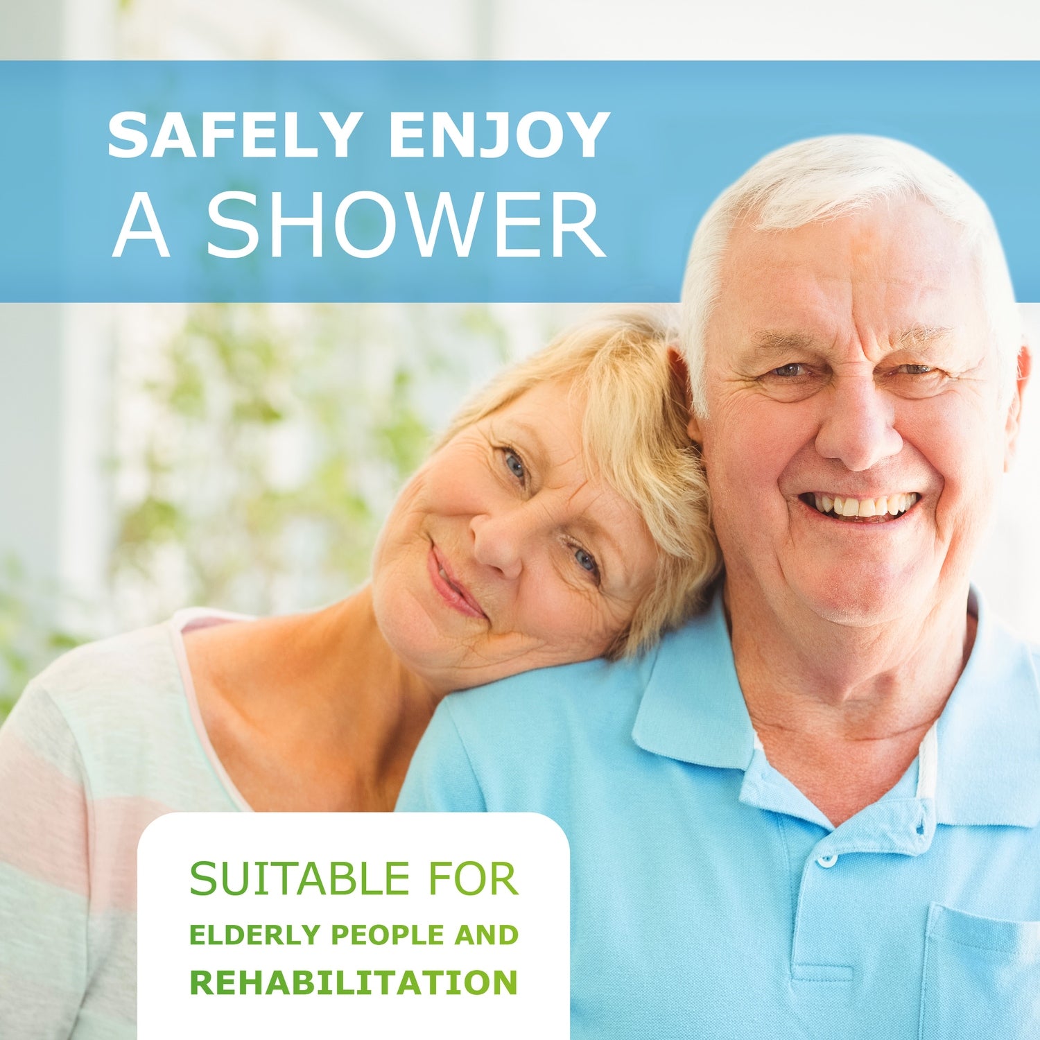 Καρέκλα Ντους 51x45x56cm VivaMore - Hippiehome.gr