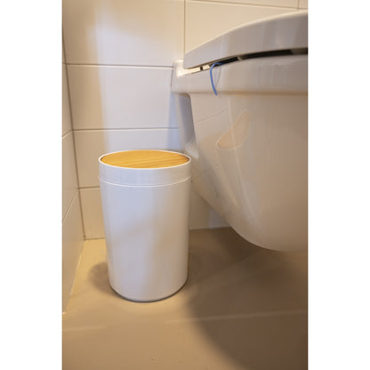 Σετ Μπάνιου και Τουαλέτας 6Τμχ Λευκό ALPINA - Hippiehome.gr