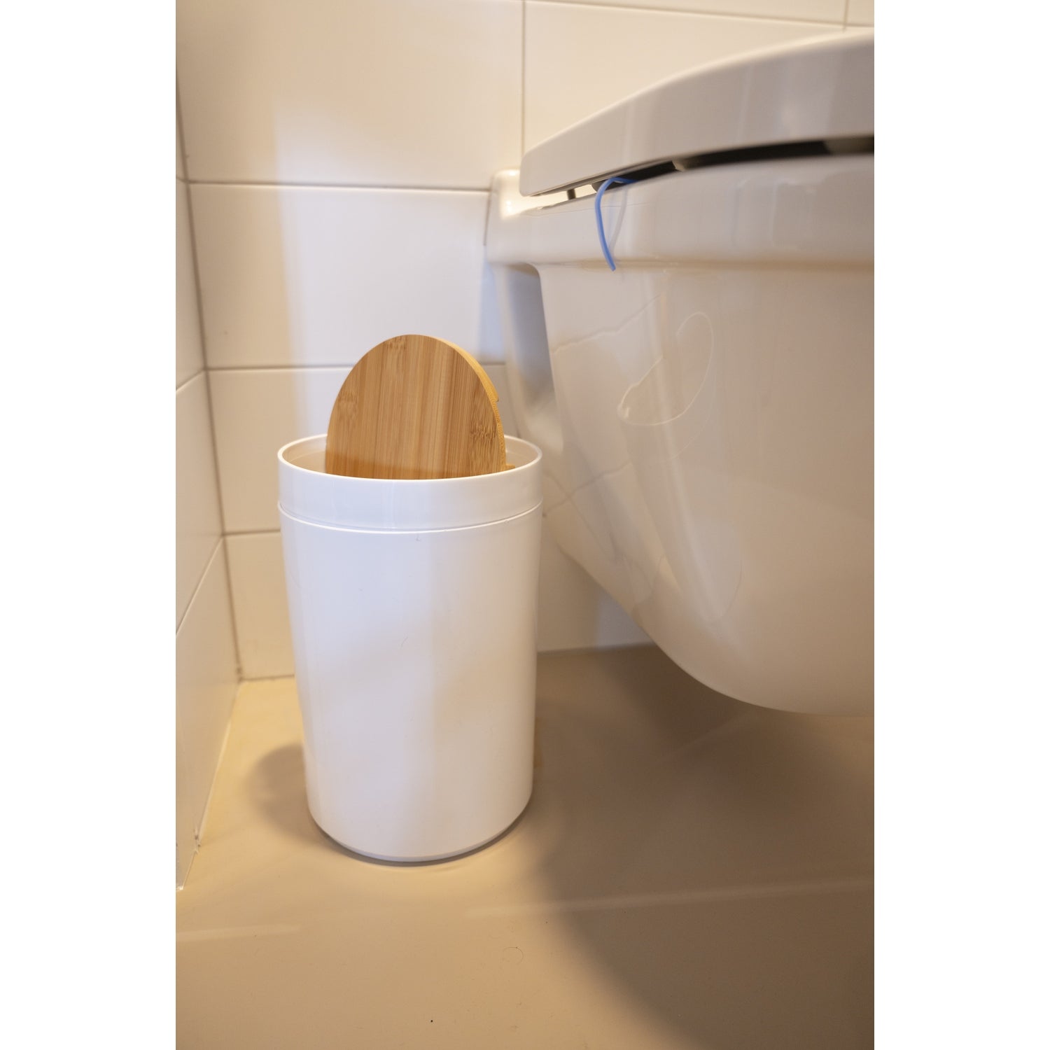 Σετ Μπάνιου και Τουαλέτας 6Τμχ Λευκό ALPINA - Hippiehome.gr