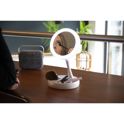 Καθρέφτης Καλλυντικών 21 LED Αναδιπλούμενος GRUNDIG - Hippiehome.gr