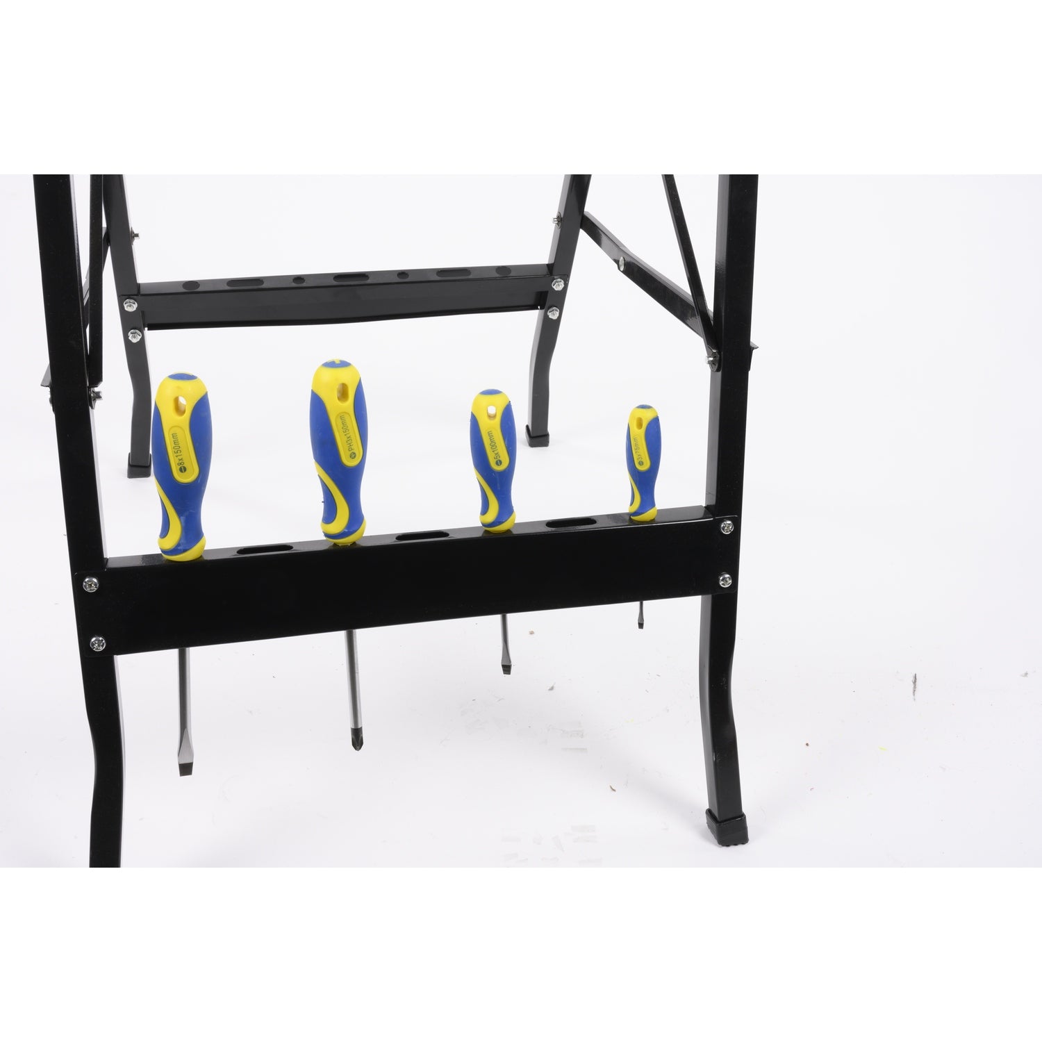 Πάγκος Εργασίας 560x620x760mm Αλουμίνιο/MDF KINZO - Hippiehome.gr