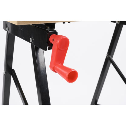 Πάγκος Εργασίας 560x620x760mm Αλουμίνιο/MDF KINZO - Hippiehome.gr