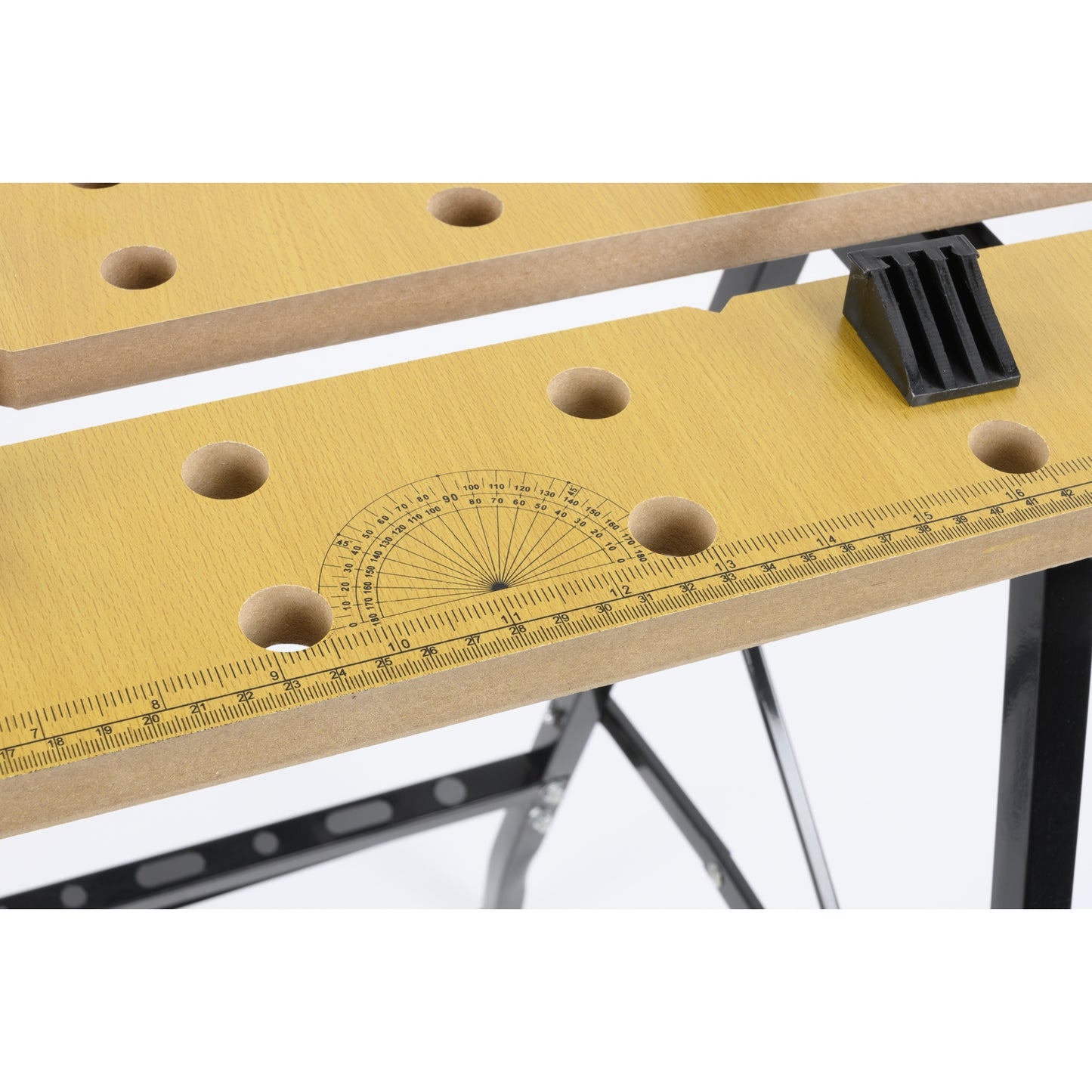 Πάγκος Εργασίας 560x620x760mm Αλουμίνιο/MDF KINZO - Hippiehome.gr