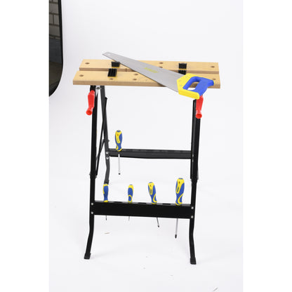 Πάγκος Εργασίας 560x620x760mm Αλουμίνιο/MDF KINZO - Hippiehome.gr