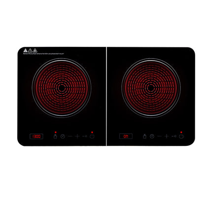 Επαγωγική Εστία Διπλή 3500W ALPINA - Hippiehome.gr