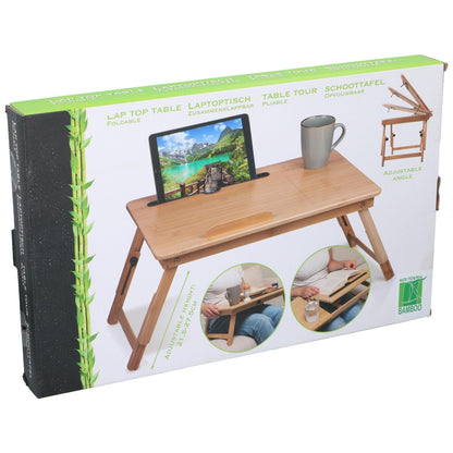 Τραπέζι Laptop Πτυσσόμενο Μπαμπού - Hippiehome.gr