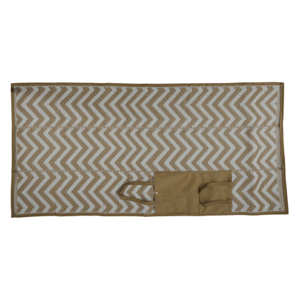 Ψάθα Παραλίας Τσάντα Μπεζ/Μπλε Σε 2 Χρώματα - Hippiehome.gr