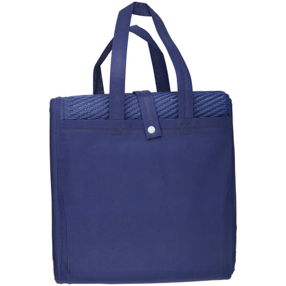 Ψάθα Παραλίας Τσάντα Μπεζ/Μπλε Σε 2 Χρώματα - Hippiehome.gr