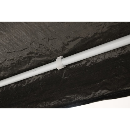 Κιόσκι Ανθρακί 3x3x2.5m - Hippiehome.gr