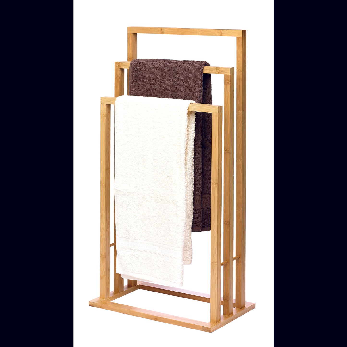 Κρεμάστρα Πετσετών Μπαμπού 42x24x81.5cm - Hippiehome.gr