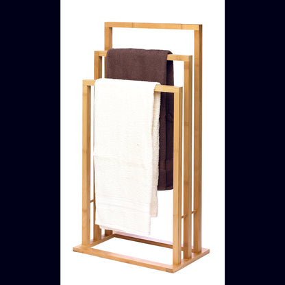 Κρεμάστρα Πετσετών Μπαμπού 42x24x81.5cm - Hippiehome.gr