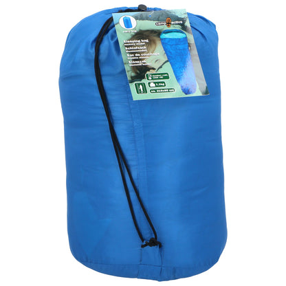 Υπνόσακος Mummy Μπλε +5°C Με +10°C 210x80cm CAMP ACTIVE - Hippiehome.gr